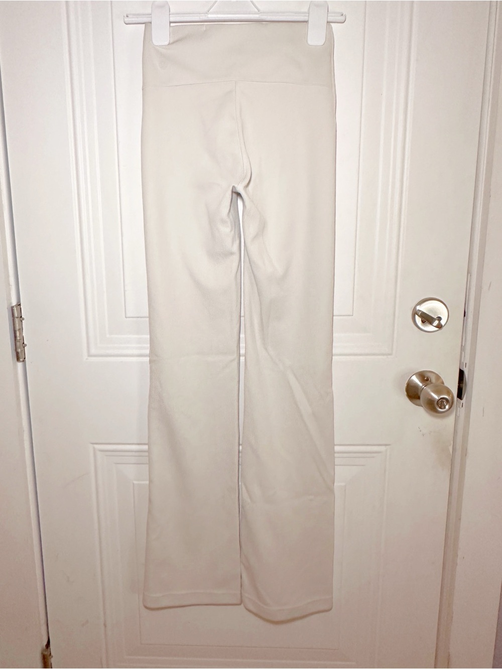 Lululemon Brushed Softstreme Ribbed Wide-Leg Knit Pants Bone Size 2 - Picture 12 of 12